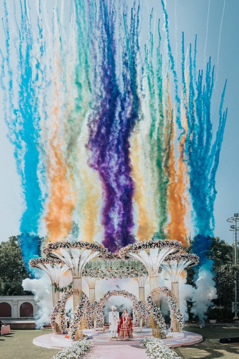 Grand Mandap Reveal